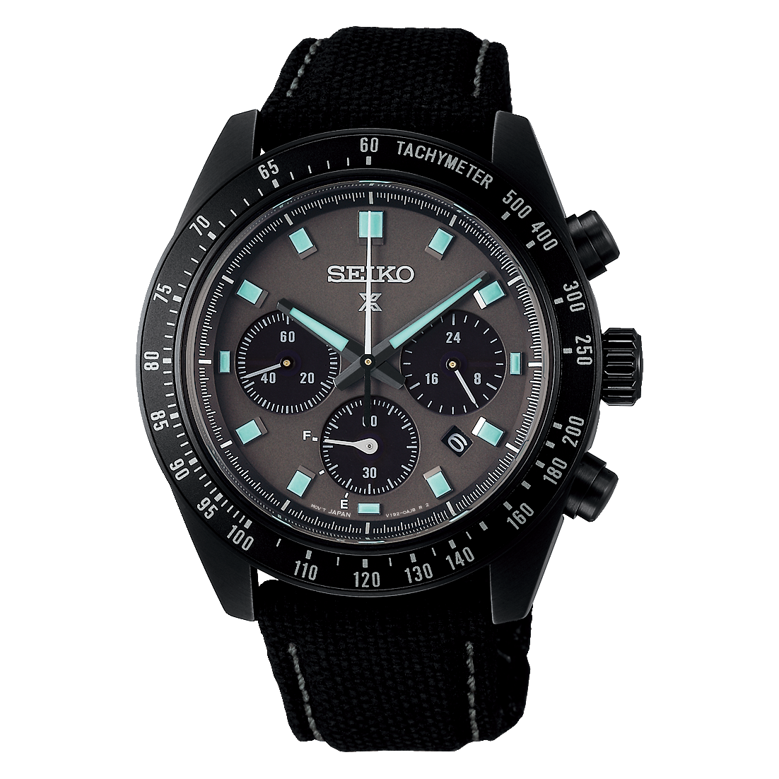 Seiko Prospex Black Series Night Vision Solar Speedtimer