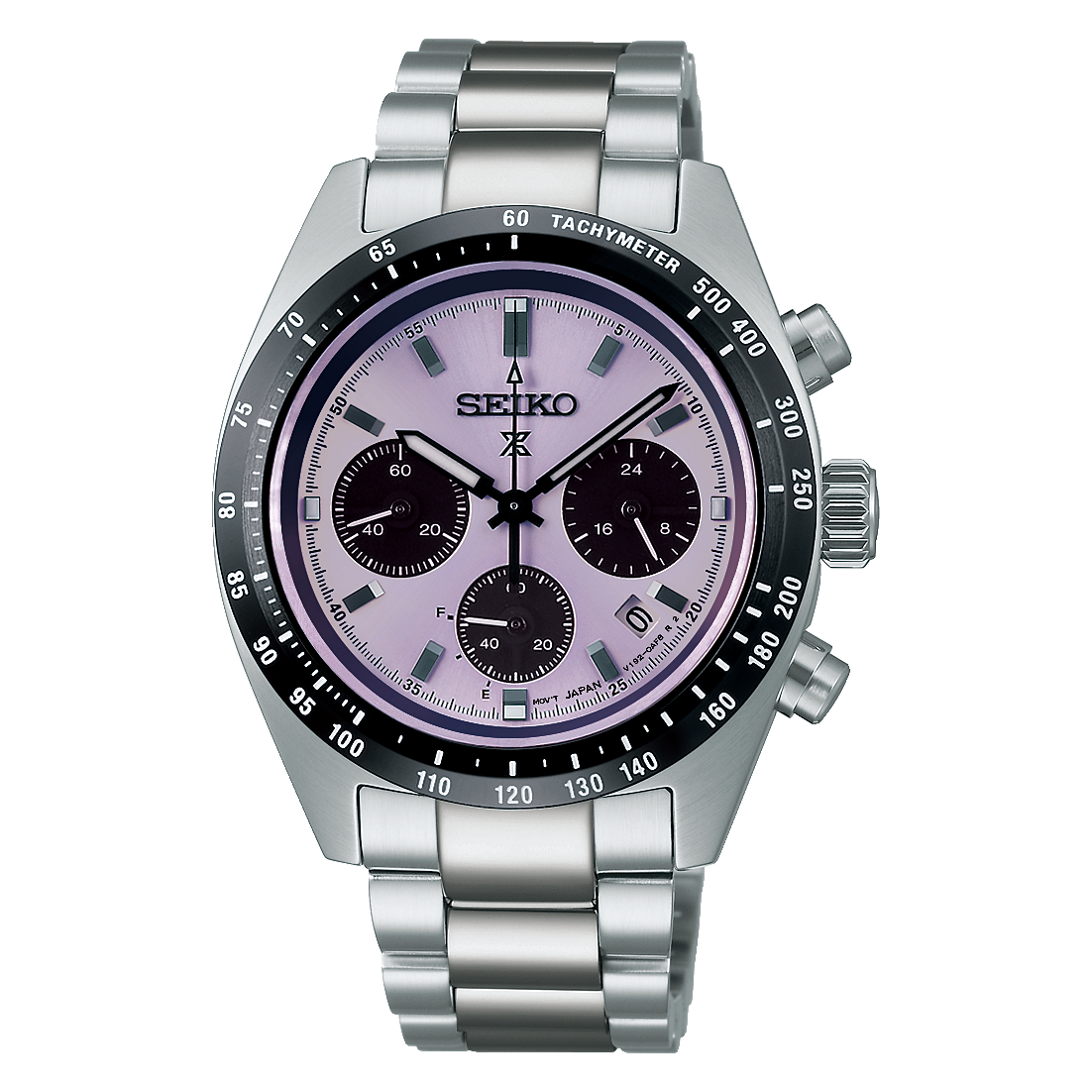 Seiko Prospex Speedtimer Chronograph Burgundy Solar Watch SSC955P1