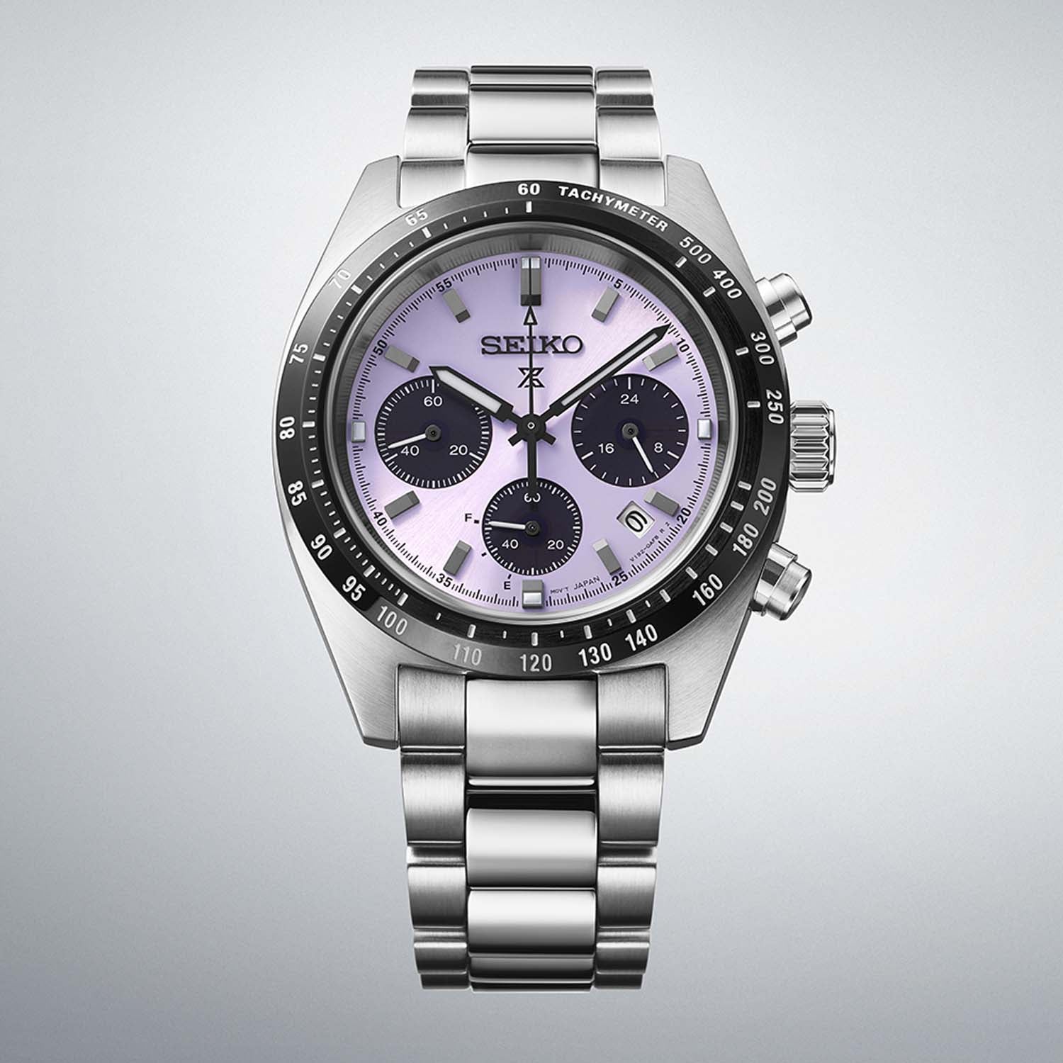 Seiko Prospex Speedtimer Chronograph Burgundy Solar Watch SSC955P1