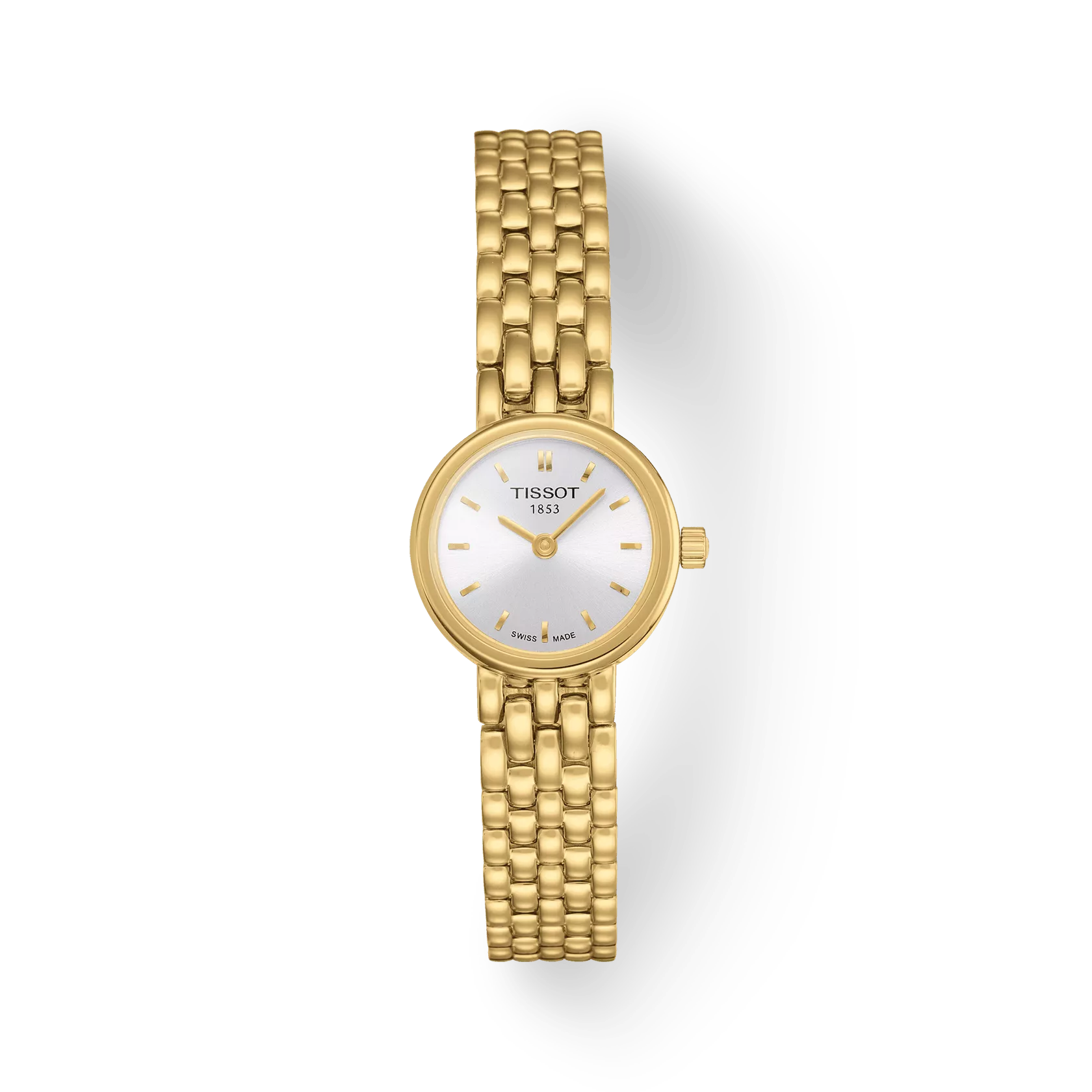 Tissot Lovely Round 19.5mm Two-Tone Silver Quartz Ladies Watch