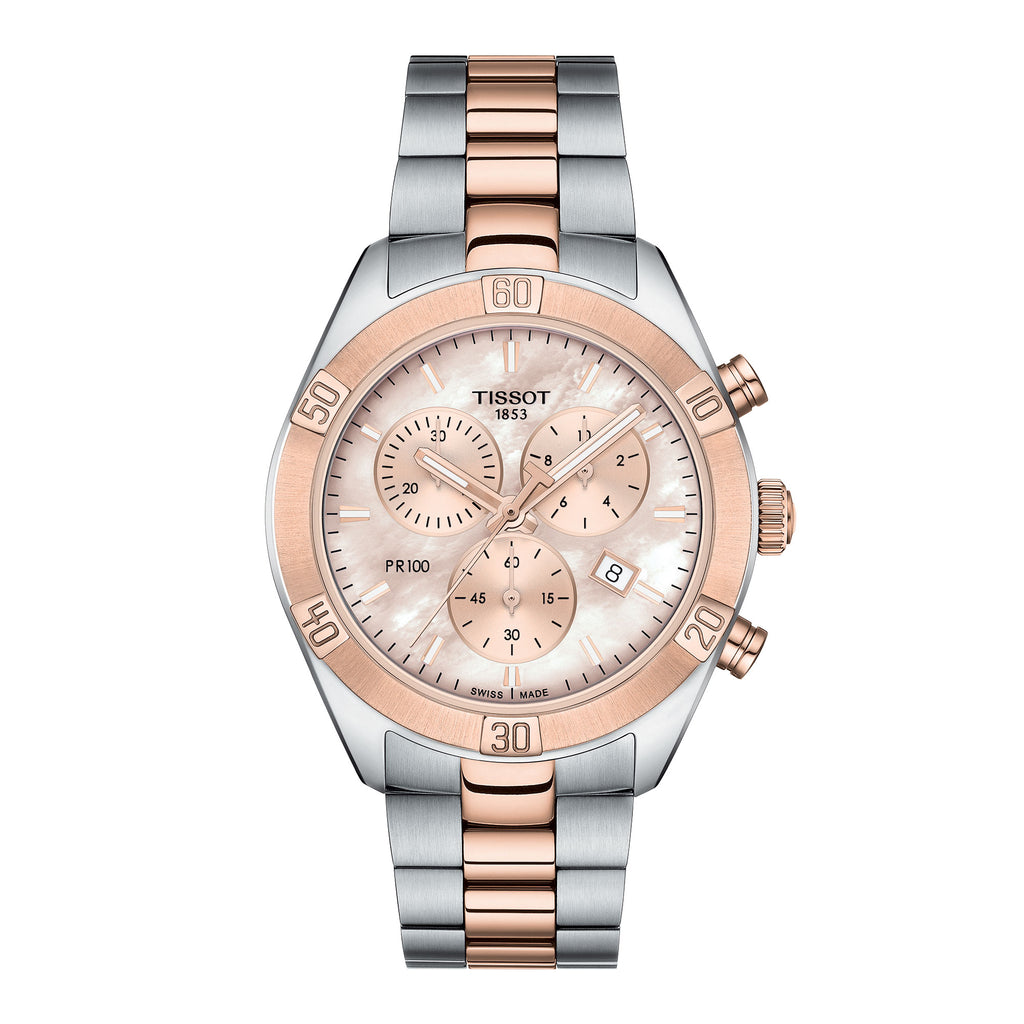 Tissot Ladies PR 100 Sport Chic Chronograph Watch Matthew