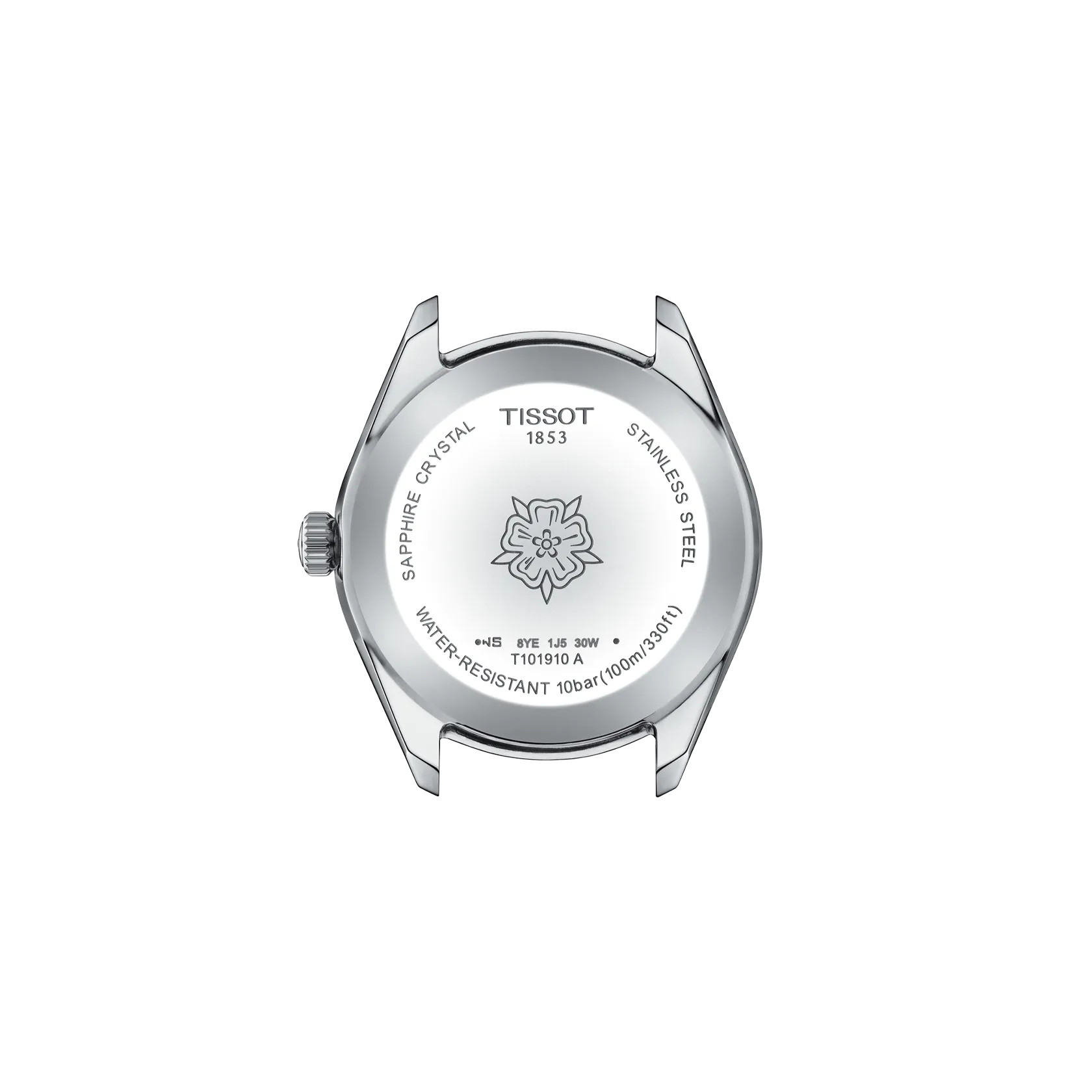Tissot PR 100 Sport Chic 36mm Ice Blue Watch
