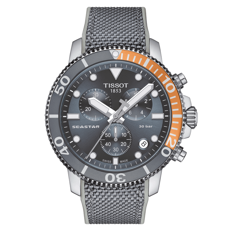 Tissot Men's 45mm Seastar 1000 Chronograph watch