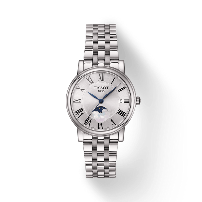 Tissot Ladies 32mm Carson Premium Lady Moonphase watch