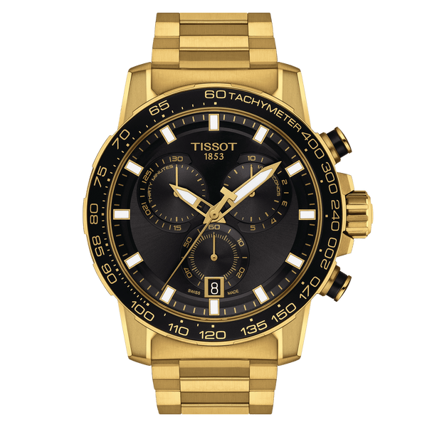 Tissot Men's 45mm Supersport Chrono watch