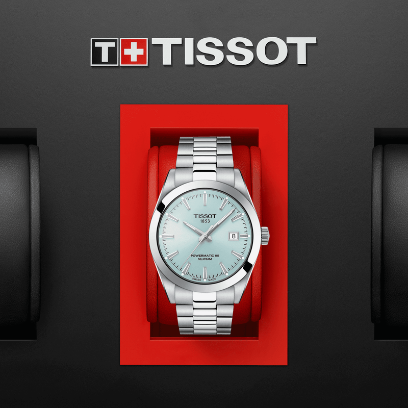 Tissot Men's 40mm Gentleman Powermatic 80 Silicium watch