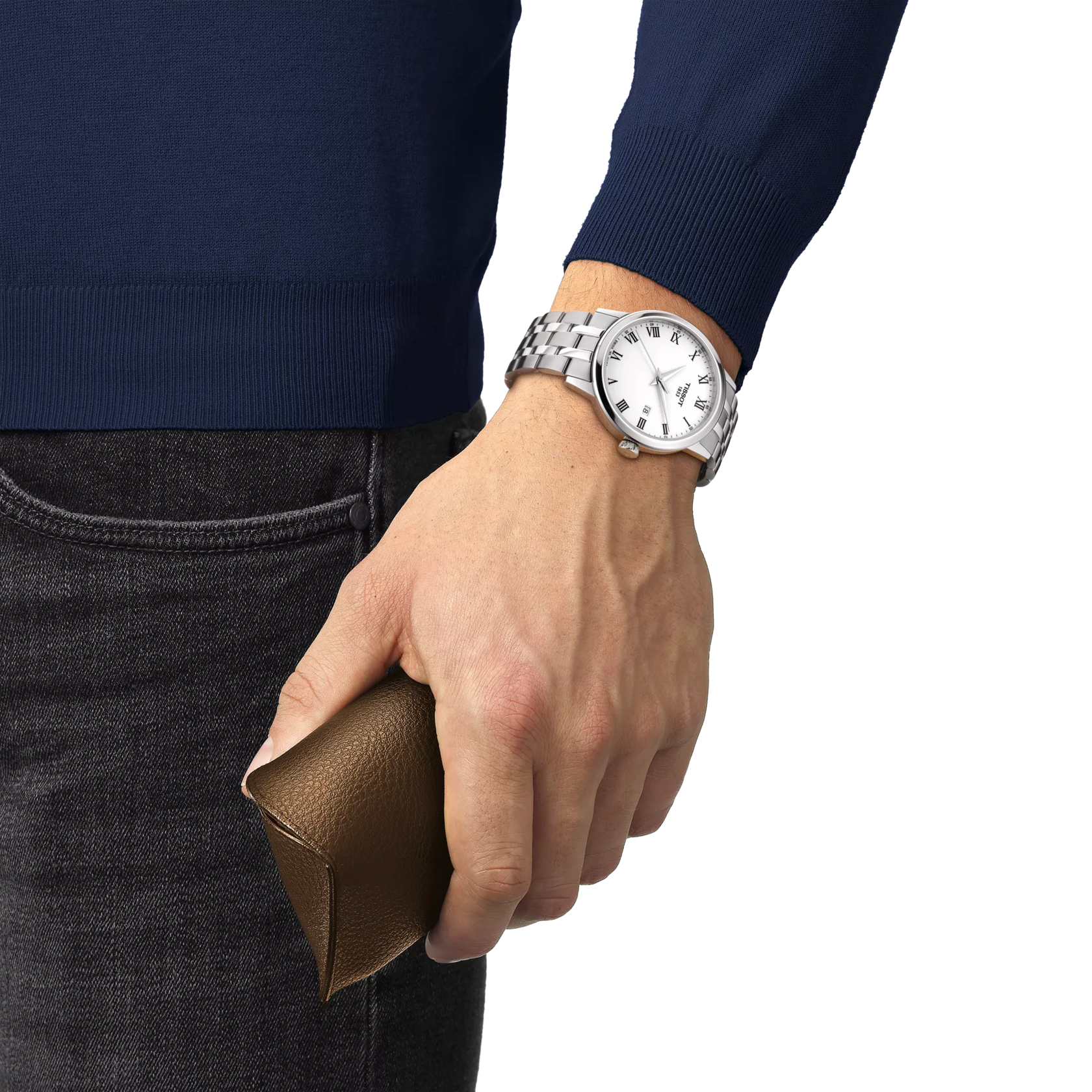 Tissot Classic Dream 42mm White Dial Steel Watch