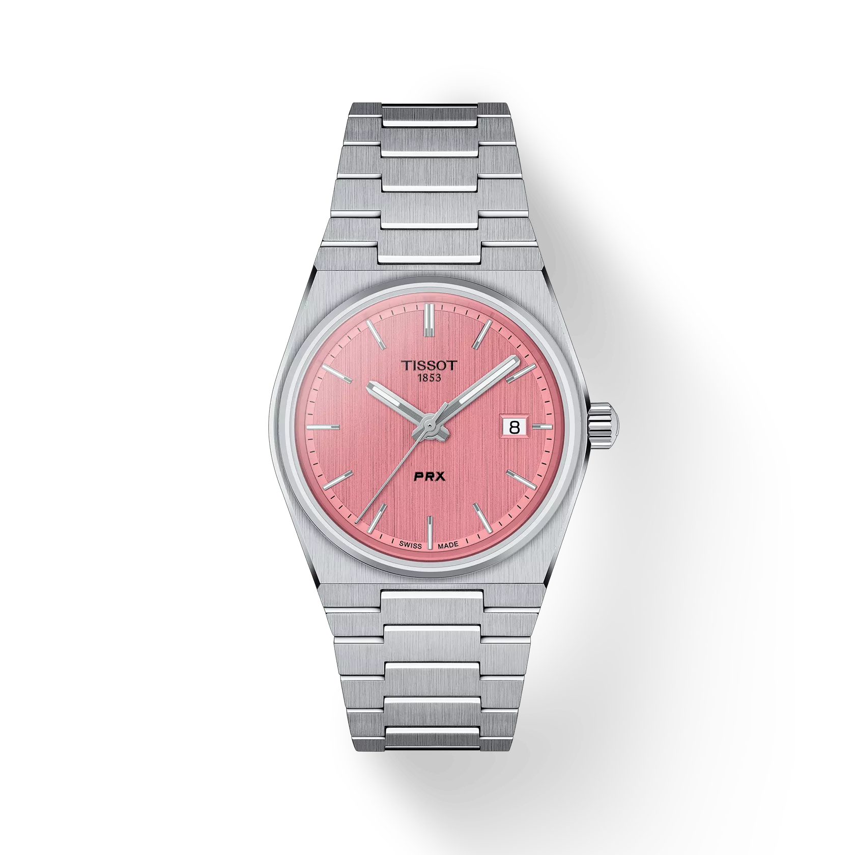 Tissot PRX 35mm Pink Dial Quartz Watch