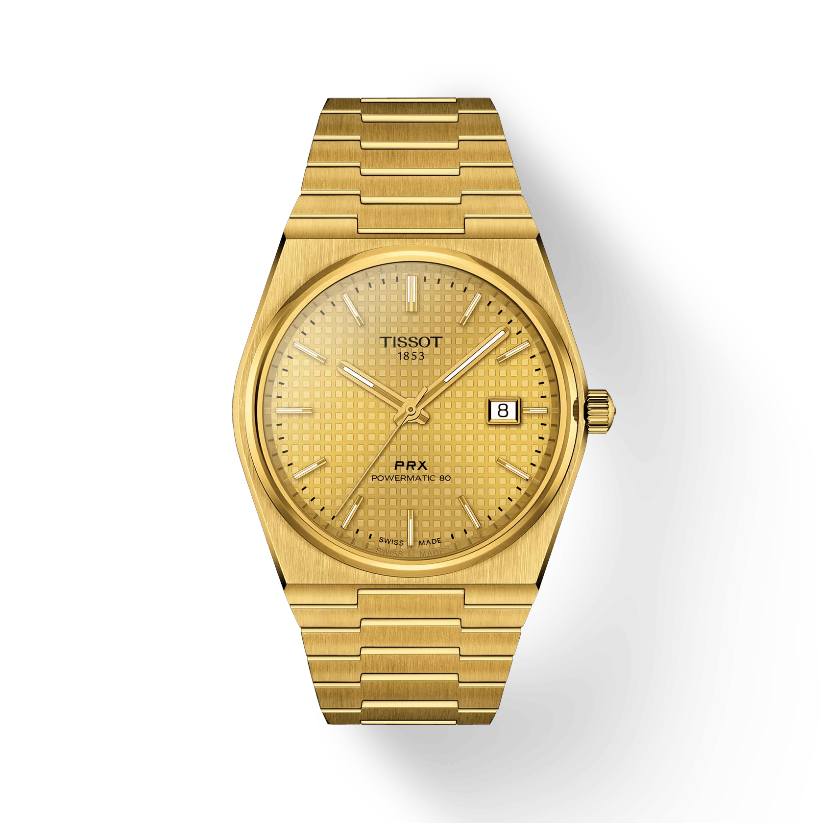 Tissot PRX 40mm Powermatic 80 Gold PVD Watch