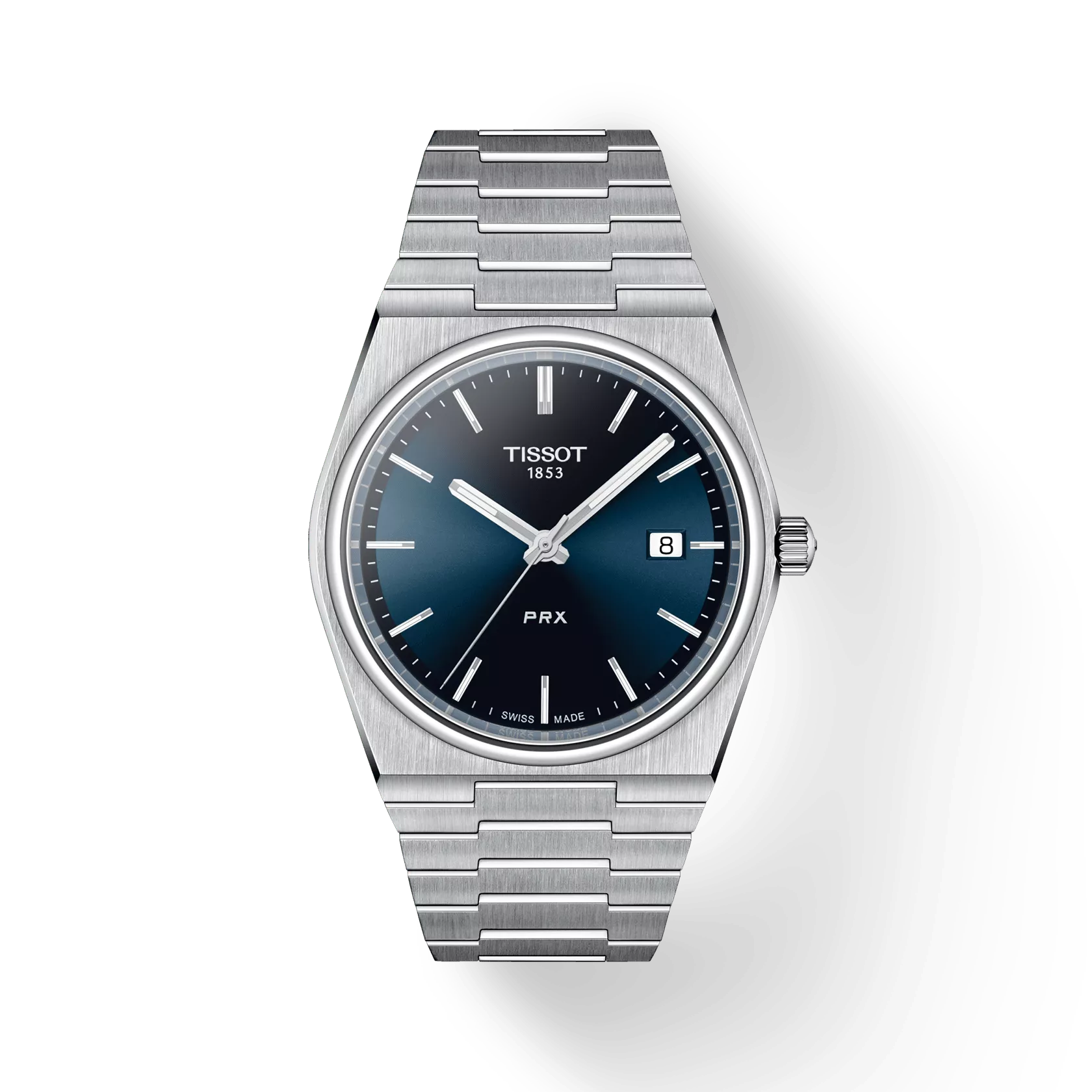 Tissot PRX 40mm Steel Blue Quartz Mens Watch
