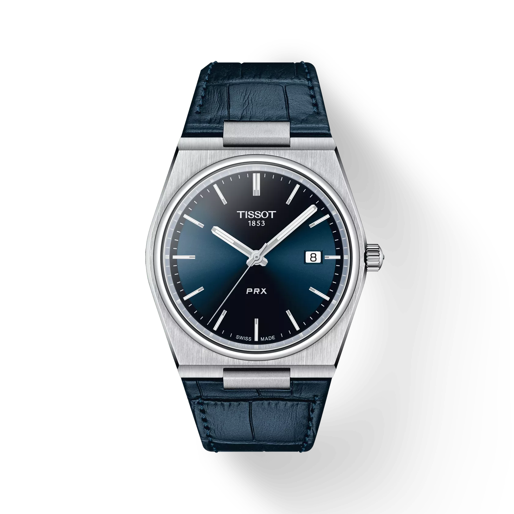 Tissot PRX 40mm Steel Blue Quartz Mens Watch