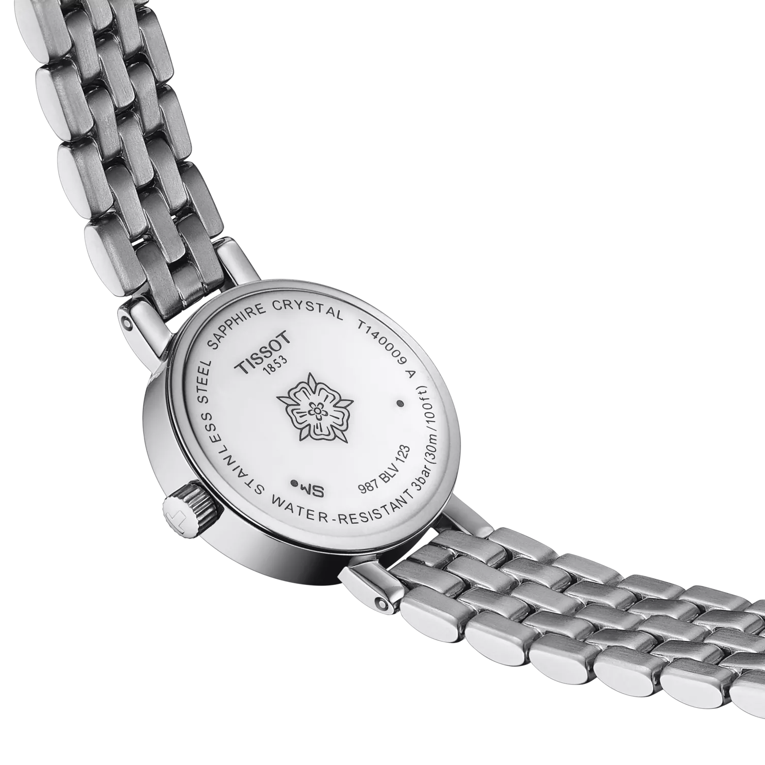 Tissot Lovely Round Diamond & Mother-of-Pearl Watch