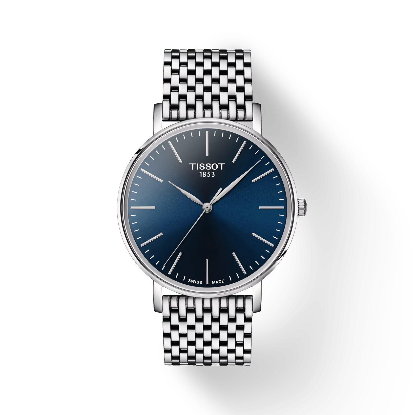 Tissot Everytime 40mm Classic Blue Dial Watch