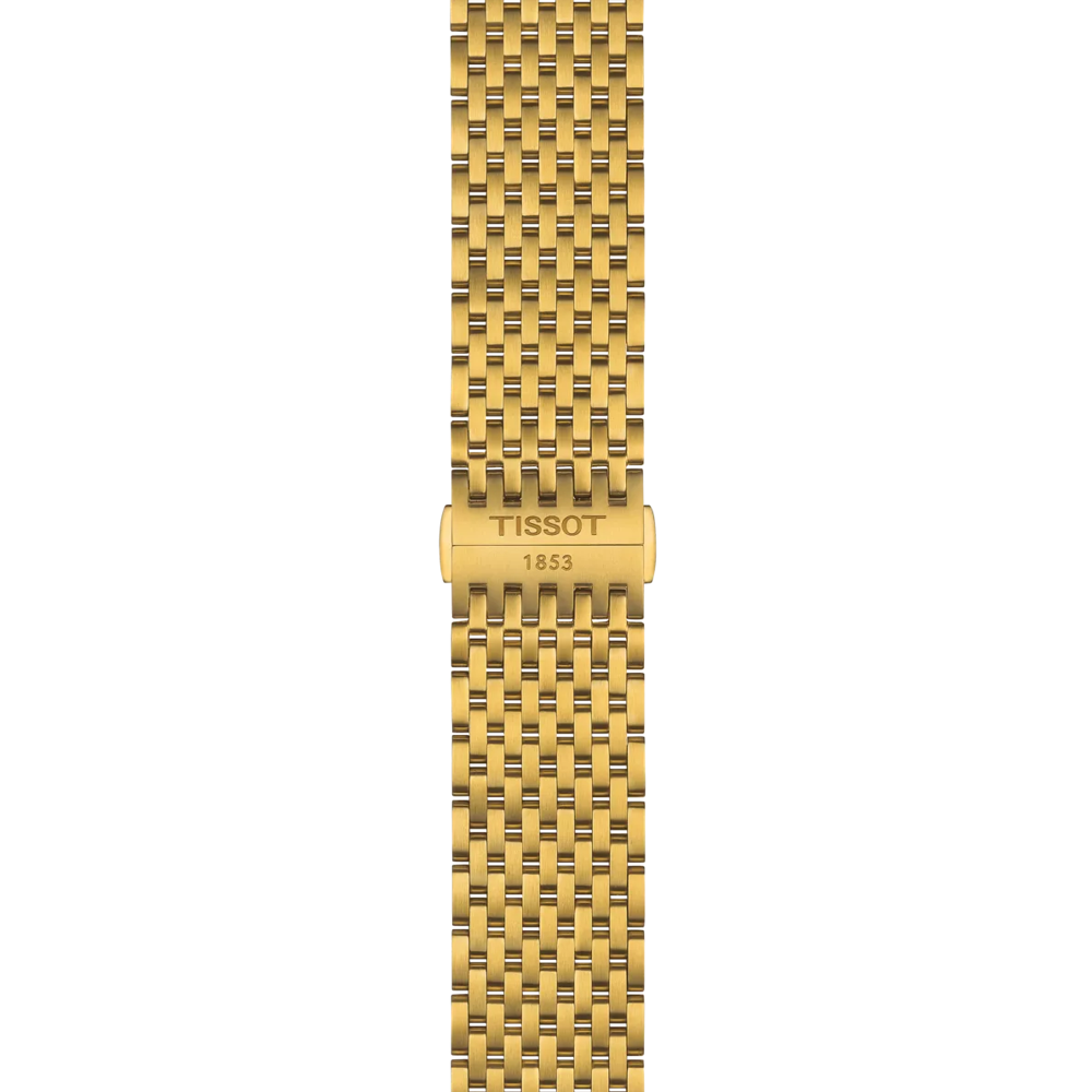 Tissot Everytime 40mm Green Dial Gold PVD Watch