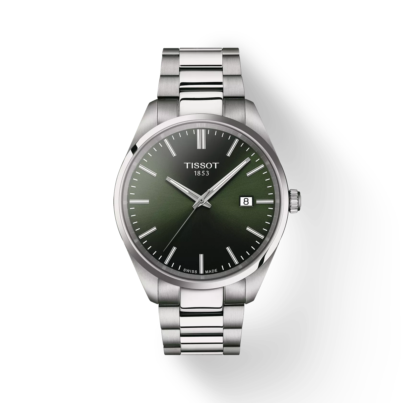 Tissot PR 100 Classic Green Dial Watch