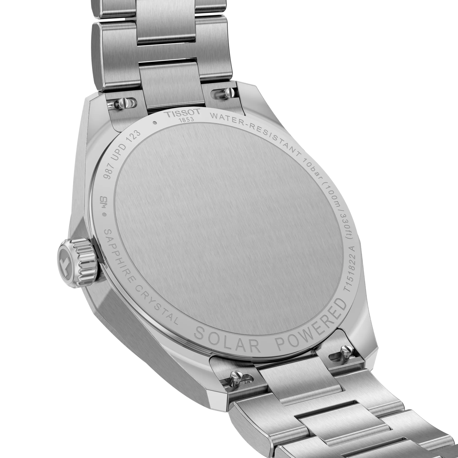 Tissot PRC 100 Solar Ice Blue Dial Watch
