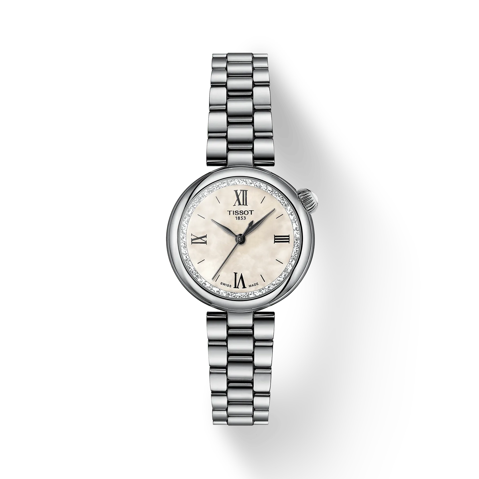 Tissot Desir 28mm Mother-of-Pearl Steel Watch