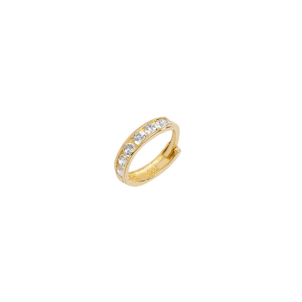 9ct Yellow Gold Cartilage Hoop Earring