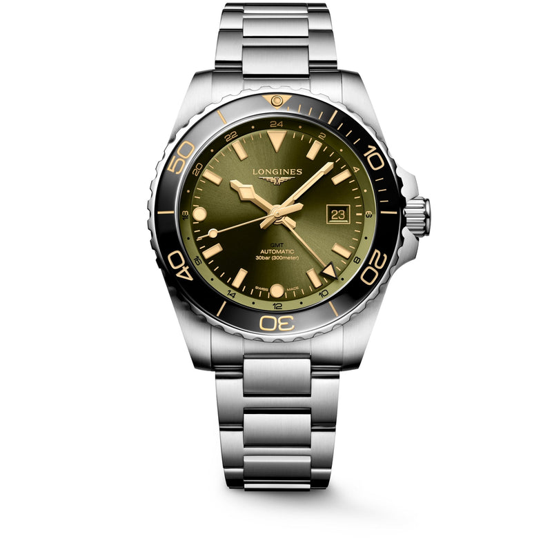 Longines HydroConquest GMT Mens Watch