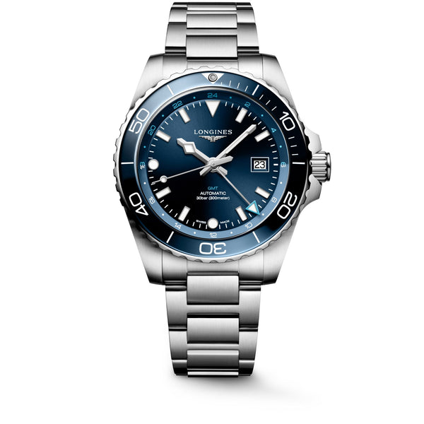 Longines HydroConquest GMT Mens Watch