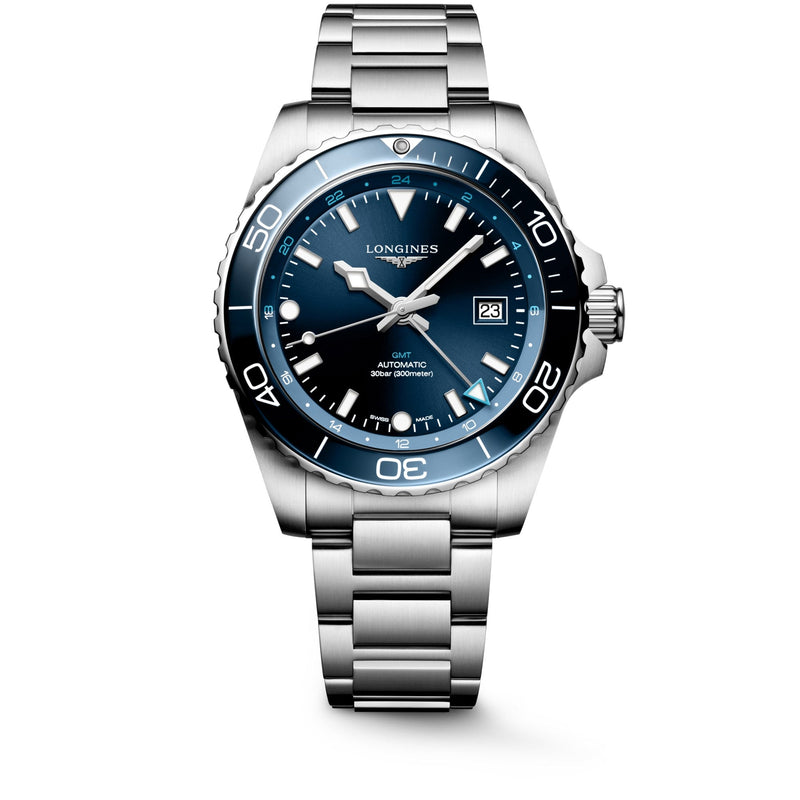 Longines HydroConquest GMT Mens Watch
