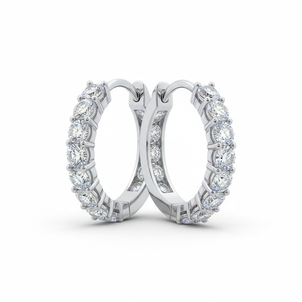 Diamond Hoops