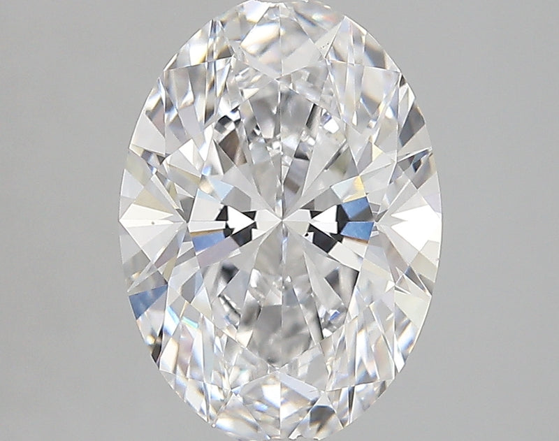 3.58 carat Oval diamond Very Good cut D color VS1 clarity
