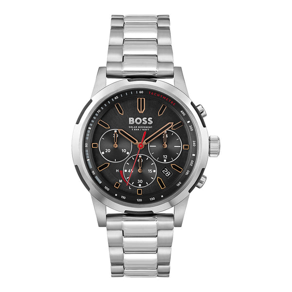 BOSS men's Solar Quartz - Chronograph Solgrade watch