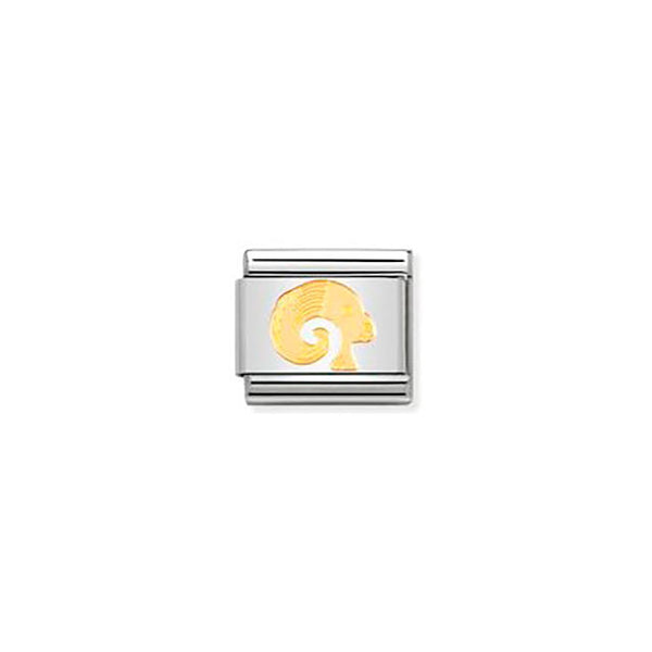 Composable Classic Zodiac In Stainless Steel With Bonded Yellow Gold - Aries