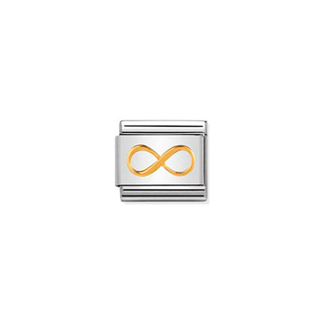 Composable Classic Symbols and Steel and Bonded Yellow Gold - Infinity