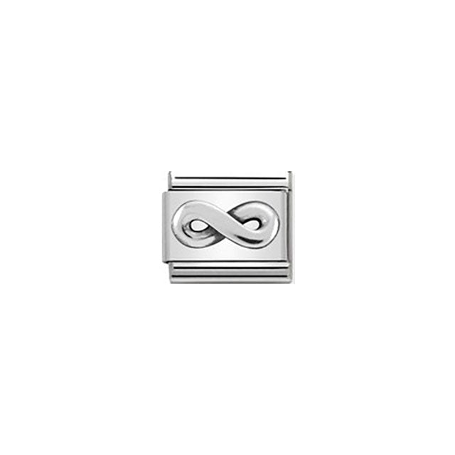 Composable Classic Symbols In Steel and Sterling Silver - Infinity