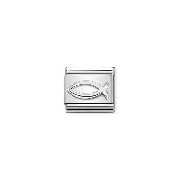 Composable Classic Symbols in Steel and Sterling Silver - Ichthys