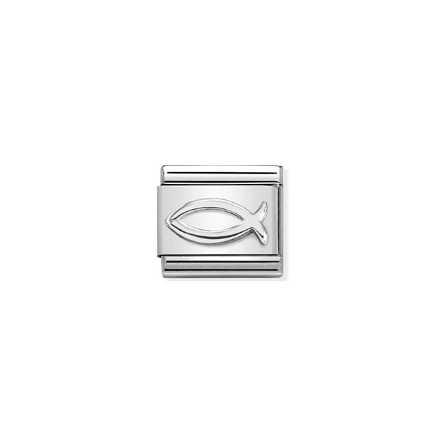 Composable Classic Symbols in Steel and Sterling Silver - Ichthys