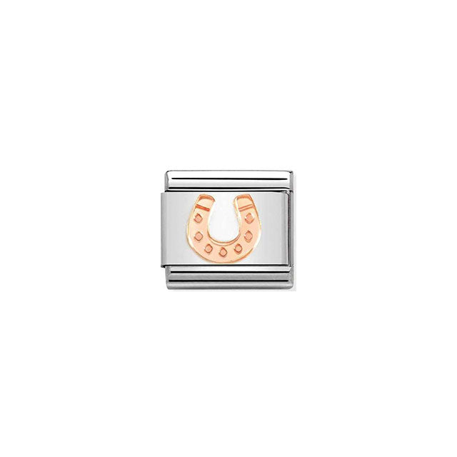 Composable Classic Symbols Steel and Bonded Rose Gold - Horseshoe