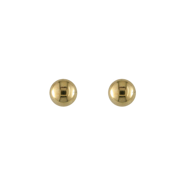 NJO Designs 9ct Yellow Gold 3mm Ball Stud Earrings
