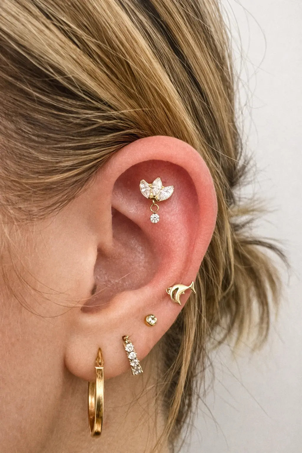 Ear styling example